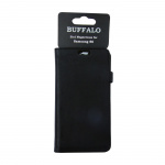 BUFFALO Wallet Leather Black 3 Cardpockets Samsung Galaxy S6