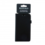 BUFFALO Wallet Leather Black 3 Cardpockets Samsung Galaxy S6 Edge BUFFALO Wallet Leather Black 3 Cardpockets Samsung Galaxy S6 Edge
