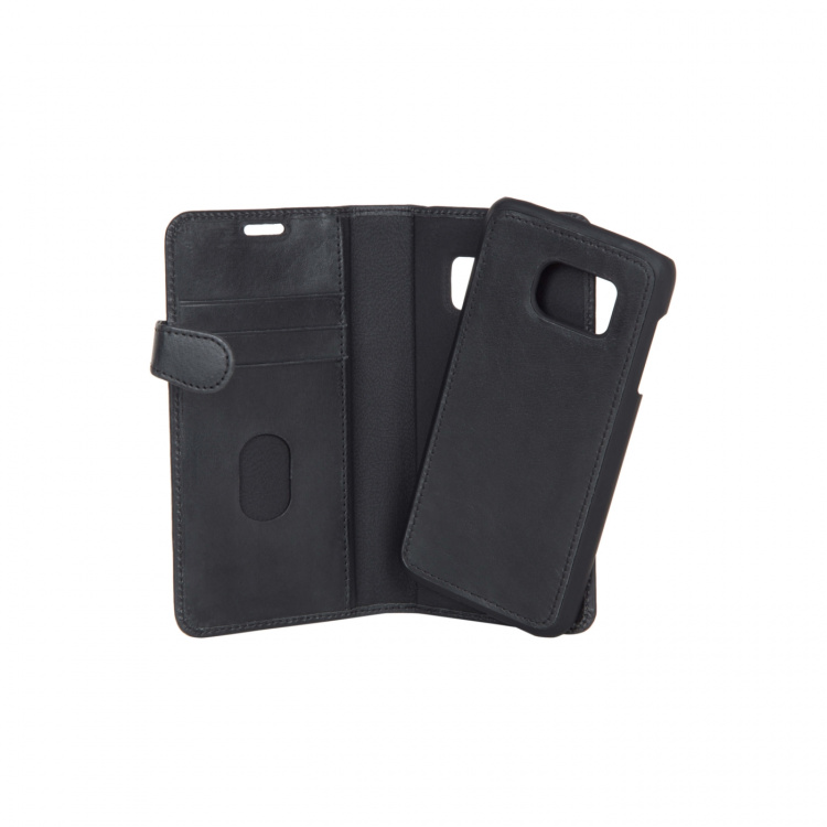 BUFFALO Wallet Leather Black 3 Cardpockets Samsung Galaxy S7