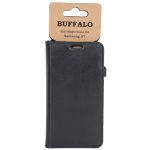 BUFFALO Wallet Leather Black 3 Cardpockets Samsung Galaxy S7