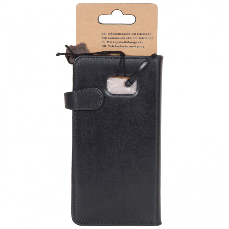 BUFFALO Wallet Leather Black 3 Cardpockets Samsung Galaxy S7 Edge