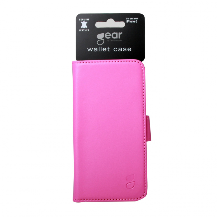 GEAR Wallet Pink 2 Cardpockets iPhone 6/6S