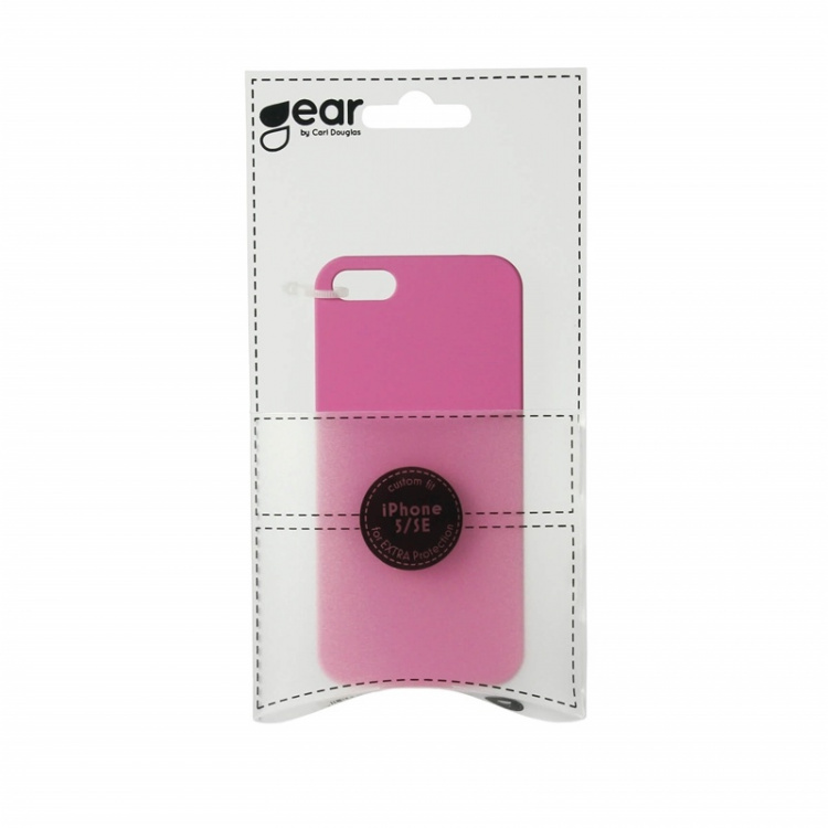 GEAR Mobile Cover Pink iPhone 5/SE