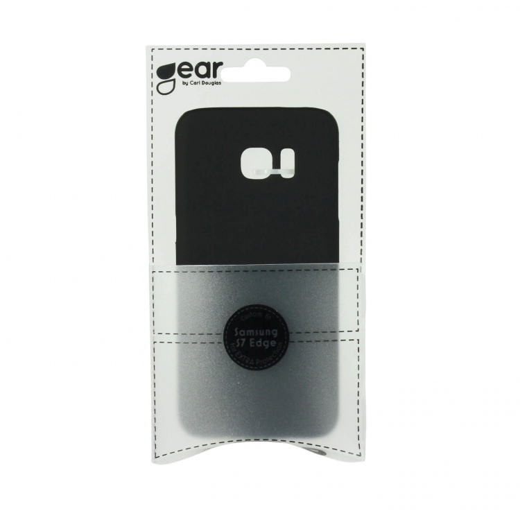 GEAR Mobile Cover Black Samsung S7 Edge