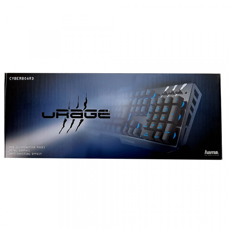 URAGE Keyboard Gaming URAGE CYBERBOARD ME.G.KB URAGE Keyboard Gaming URAGE CYBERBOARD ME.G.KB