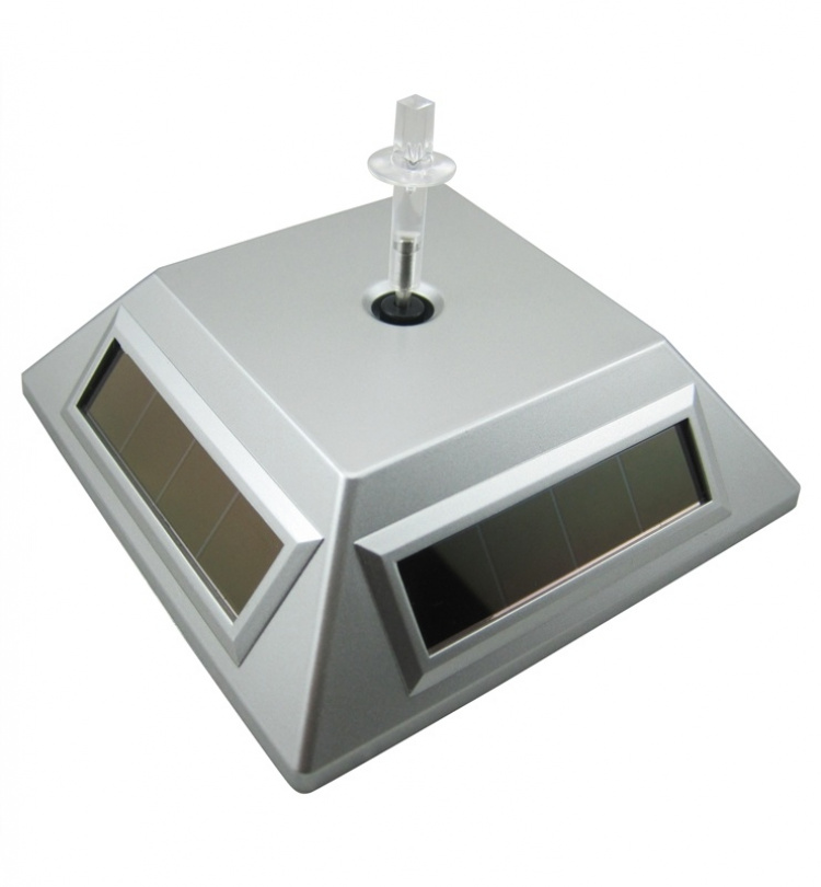 Wereldbol op zonne-energie