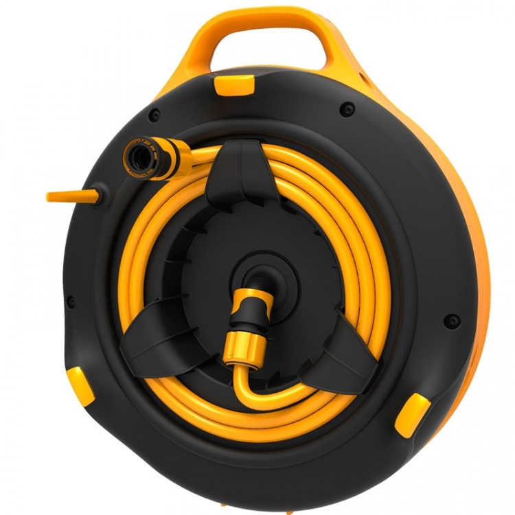 Fiskars Waterwheel med 15 m slang Ø9mm