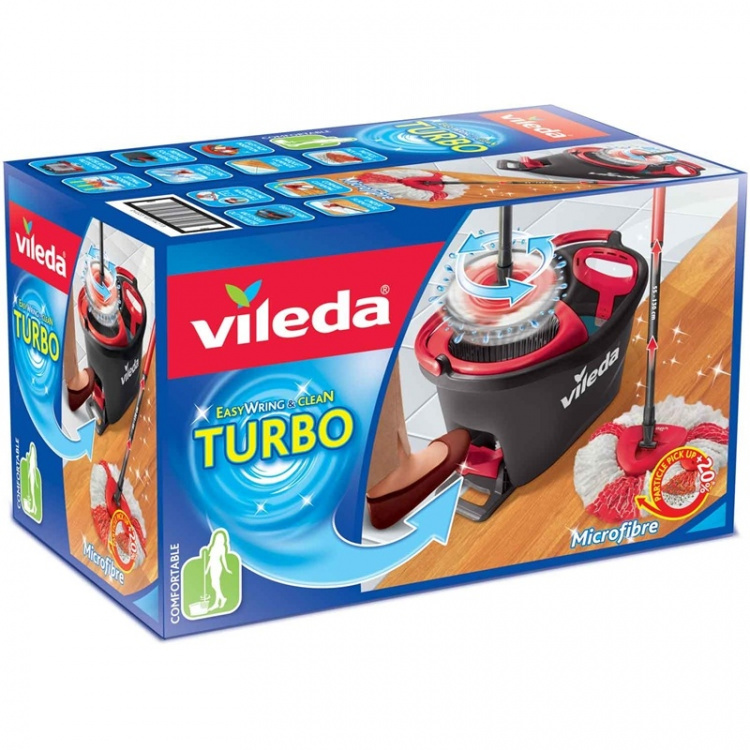 Vileda Mop Easywring & Clean Turbo