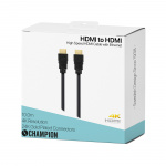 Champion HDMI-kabel Ha-Ha Svart 10.0m Champion HDMI-kabel Ha-Ha Svart 10.0m