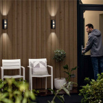 Philips Shadow Vägglampa LED 2x4,5W An