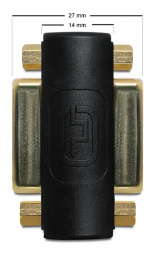 Delock Adapter DVI 24+5pin female / female