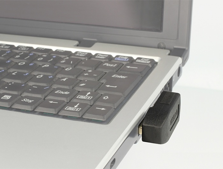 DeLOCK USB 3.0 adapter, angled 90° horizontal, male-female, black DeLOCK USB 3.0 adapter, angled 90° horizontal, male-female, black