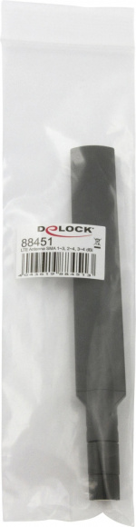 DeLOCK LTE antenn, SMA-kontakt hane , rundstrålande, svart