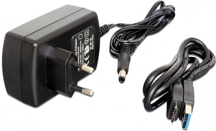 DeLOCK USB 3.0 till SATA direkt dockning, 6Gb/s, svart