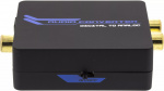DELTACO audio converter from digital to analog with 3,5mm, black DELTACO audio converter from digital to analog with 3,5mm, black