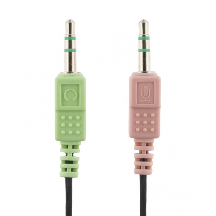 DELTACO Stereo Headset, microphone and volume control, 2x 3,5mm, black DELTACO Stereo Headset, microphone and volume control, 2x 3,5mm, black