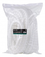 DELTACO nylon wire tube, 25mm diameter tool included, 20m, white DELTACO nylon wire tube, 25mm diameter tool included, 20m, white