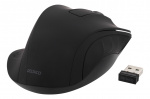 DELTACO wireless optical mouse 2,4GHz, 3 buttons with a scroll, black