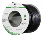 DELTACO F/UTP Cat6 installation cable, for outdoor use, 100m, black