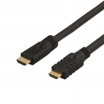 DELTACO active HDMI cable, HDMI High Speed with Ethernet, 20m, black DELTACO active HDMI cable, HDMI High Speed with Ethernet, 20m, black