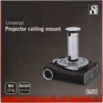 DELTACO takfäste för projektor, 80-170mm höjd, max 10kg DELTACO takfäste för projektor, 80-170mm höjd, max 10kg