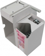 Depositionsbox för sedlar, 4 nycklar, beslag för upphängning, beige Depositionsbox för sedlar, 4 nycklar, beslag för upphängning, beige