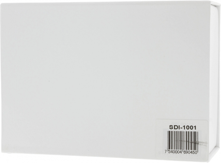 SDI-splitter en till två, 3G/HD-SDI, 1080p, 12 bit, BNC, metal, svart SDI-splitter en till två, 3G/HD-SDI, 1080p, 12 bit, BNC, metal, svart