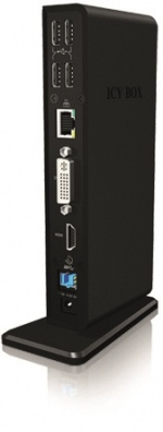 ICY BOX IB-DK2241AC, dockningsstation för bärbara datorer, USB 3.0, ICY BOX IB-DK2241AC, dockningsstation för bärbara datorer, USB 3.0,
