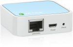 TP-LINK TL-WR802N, trådlös nano N-router, vit