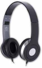 Rebeltec koptelefoon City, zwart/zilver, (3,5 mm)