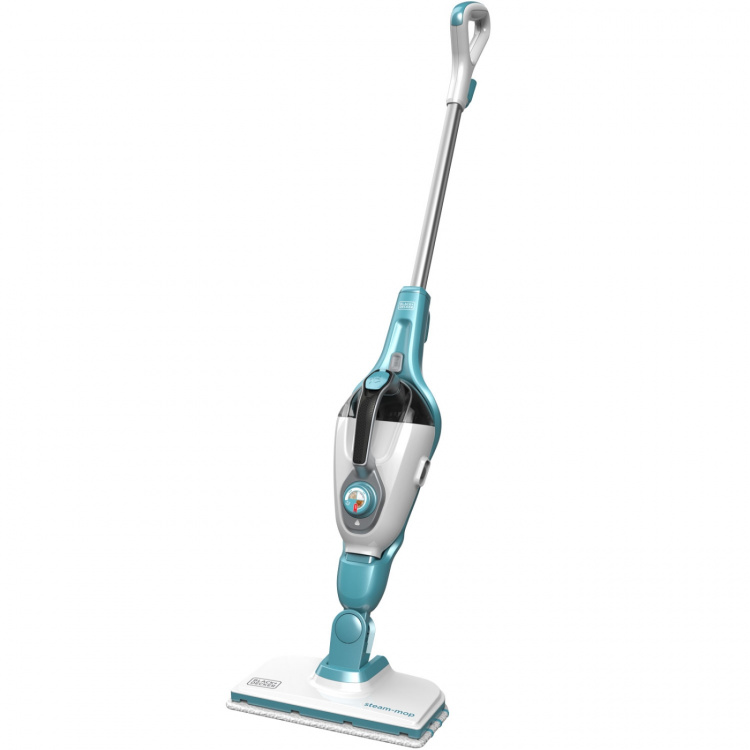 Black & Decker Ångmopp Steam Mop 2 i 1 1300W (FSMH1321-QS)