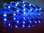 Blauwe LED-strip met dubbelzijdige tape, SMD, 30cm