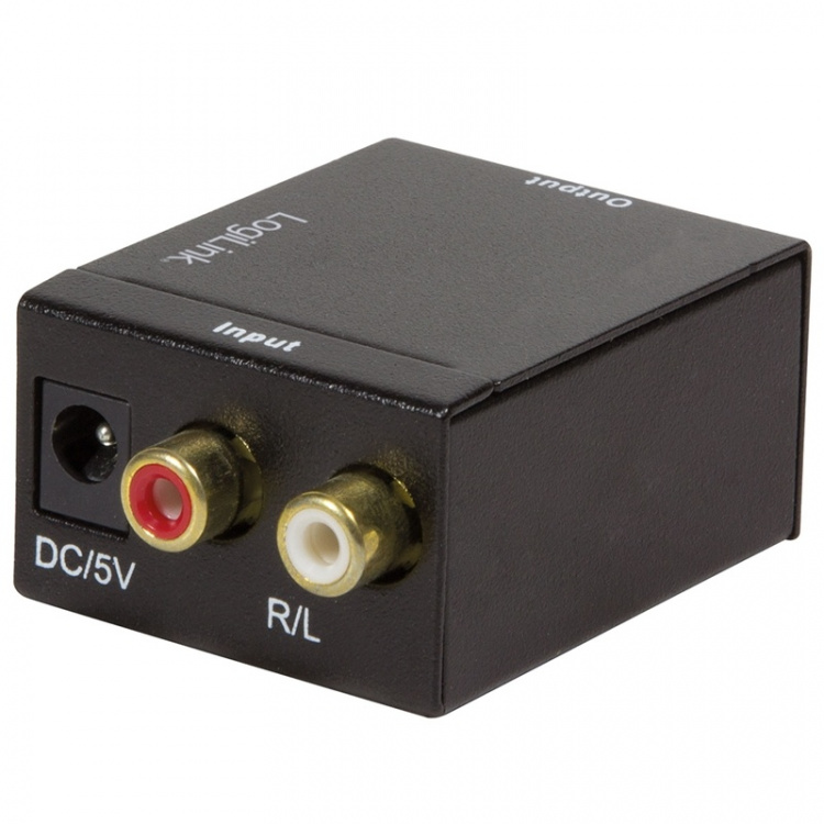 LogiLink Analoge RCA -> Digitale Tos/Coax LogiLink Analoge RCA -> Digitale Tos/Coax