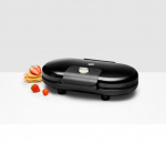 OBH Nordica Wafelijzer 6969 Select Dubbel, Zwart OBH Nordica Wafelijzer 6969 Select Dubbel, Zwart