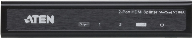 ATEN 2-ports HDMI-splitter, en till två skärmar, UHD, 1080p, 3D, sv ATEN 2-ports HDMI-splitter, en till två skärmar, UHD, 1080p, 3D, sv
