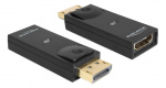 Delock Adapter Displayport 1.1 male to HDMI female, 3840x2160, black Delock Adapter Displayport 1.1 male to HDMI female, 3840x2160, black