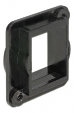 Delock Keystone Halterung 1 port for D-Type