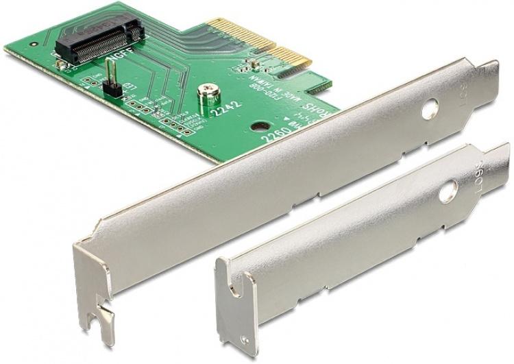 DeLOCK kontrollerkort, PCI-E 3.0 x4, 1xM.2 SATA DeLOCK kontrollerkort, PCI-E 3.0 x4, 1xM.2 SATA