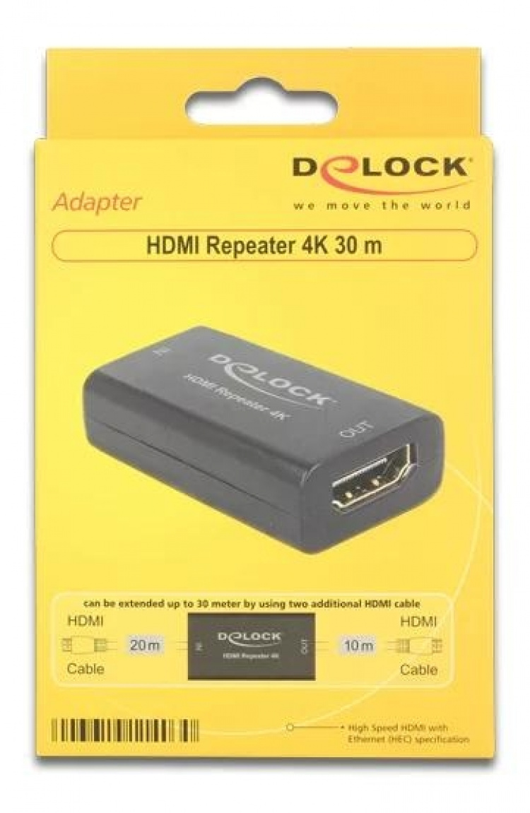 Delock Repeater HDMI 4K 30 m