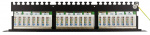 DELTACO STP patch panel, 24xRJ45, Cat6, 1U, 19