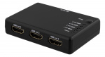 DELTACO HDMI splitter, 1x HDMI in, 4x HDMI out, 6,75 Gbit/s, black
