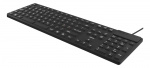 DELTACO rubberized keyboard, silicone, IP68, full size, 105 keys,black DELTACO rubberized keyboard, silicone, IP68, full size, 105 keys,black