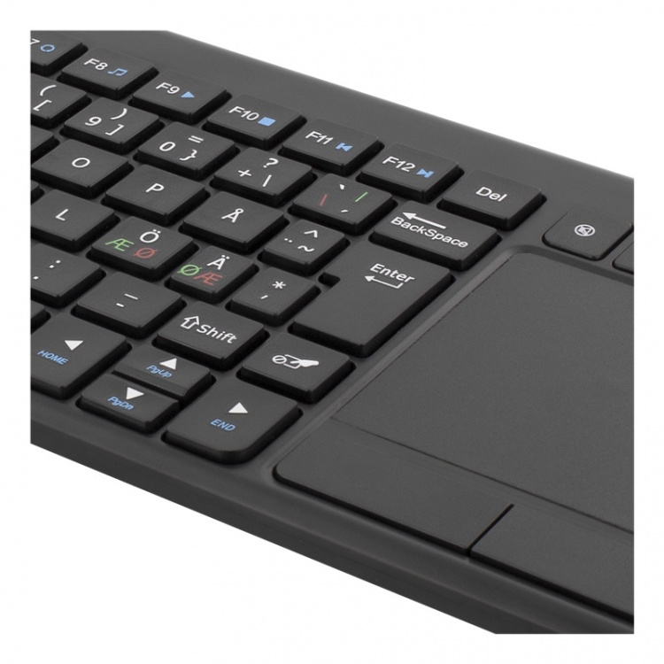 DELTACO Wireless mini kb, USB nano, nordic,86 keys, black DELTACO Wireless mini kb, USB nano, nordic,86 keys, black