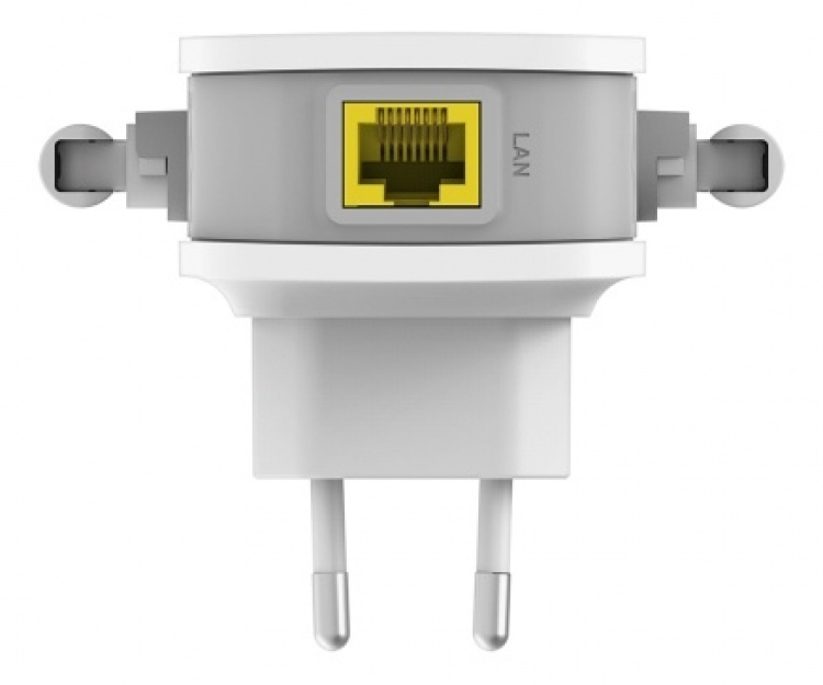 D-Link N300 Wi-Fi Range Extender, up to 300Mbps, 10/100 Ethernet,white,Fyndvara