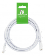 EPZI U/UTP Cat6 patch cable, CCA, 3m, 250MHz, white