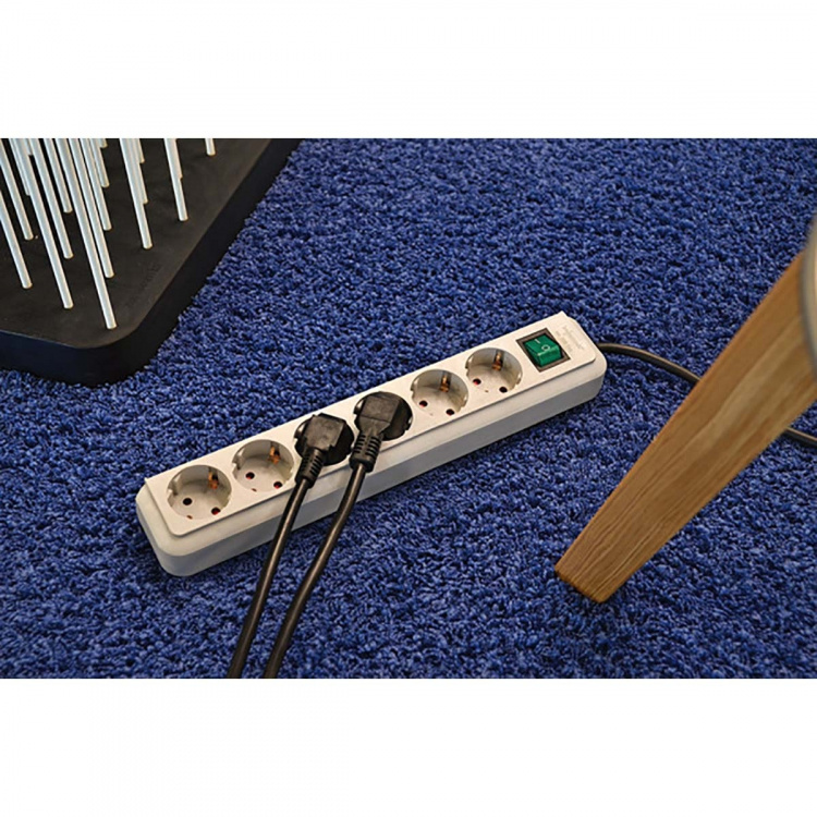 brennenstuhl Stekkerdoos Eco-Line 3-voudig 3.00 m Wit - Geaard TYPE F