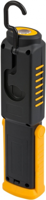 brennenstuhl Draagbare inspectie-LED-lamp met 8 + 1 heldere SMD-LED\'s (op batterijen, brandduur max. 10 uur, draaibare haak, magneet)