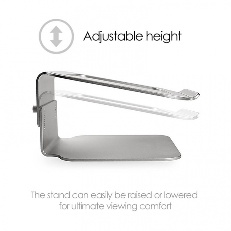 DESIRE2 View Laptop Stand Silver Adjustable Laptop Stand  DESIRE2 View Laptop Stand Silver Adjustable Laptop Stand