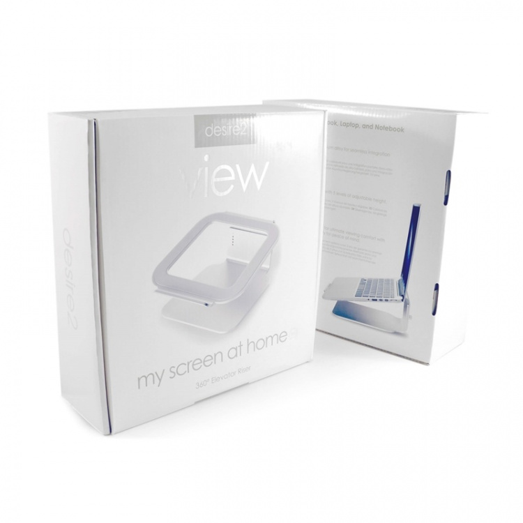 DESIRE2 View Laptop Stand Silver Adjustable Laptop Stand  DESIRE2 View Laptop Stand Silver Adjustable Laptop Stand