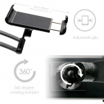 DESIRE2 View 2in1 Tablet Stand Black Portable or Wall Mounted